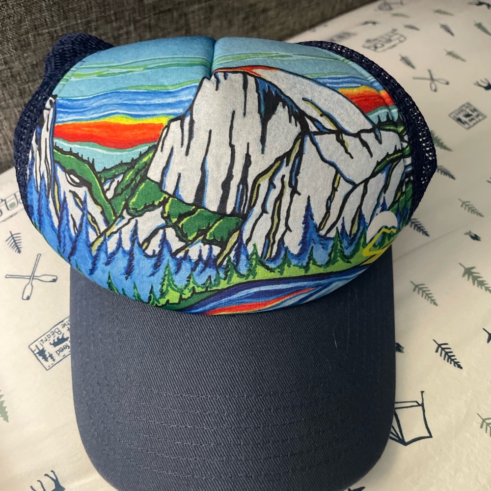 Sunday Afternoons Artist Series Mountain Trucker hat